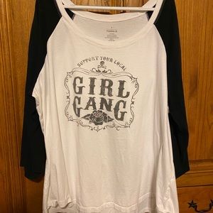 Torrid baseball jersey graphic Sz 4